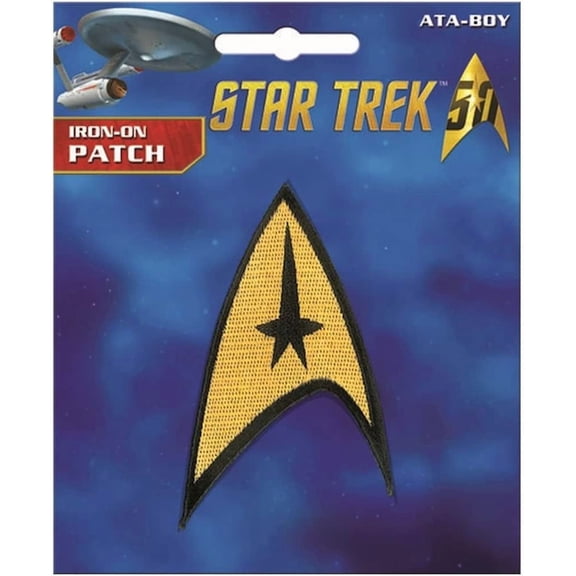 Star Trek Command Insignia Full Color Iron-On Patch