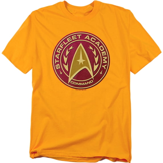 Star Trek Men's Command T-shirt XX-Large Gold