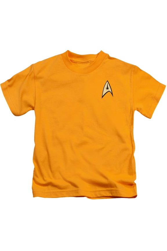 Star Trek Command Uniform Youth 18/1 T-Shirt Gold