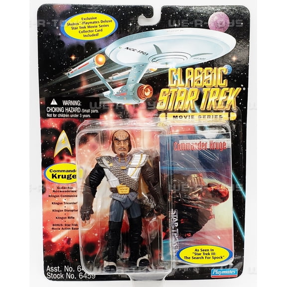 Star Trek Commander Kruge Action Figure Playmates 1995 #6459 NEW