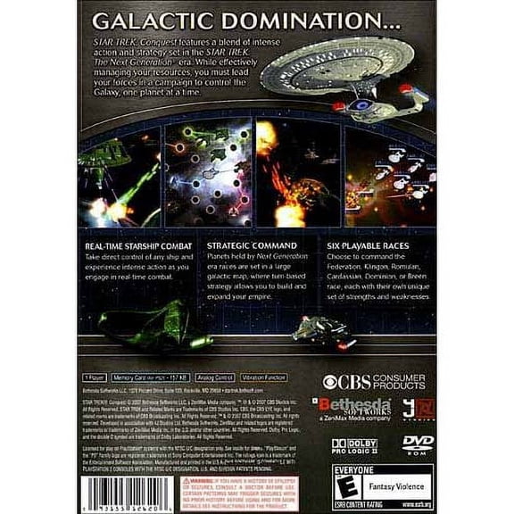 Star Trek Conquest - PlayStation 2