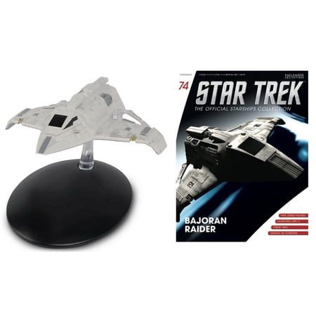 Star Trek DS9 Kira's Bajoran Raider & Magazine #74 Eaglemoss Deep Space Nine