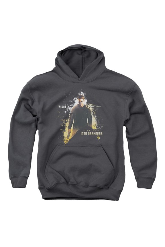Star Trek - Dark Hero - Youth Hooded Sweatshirt - Small