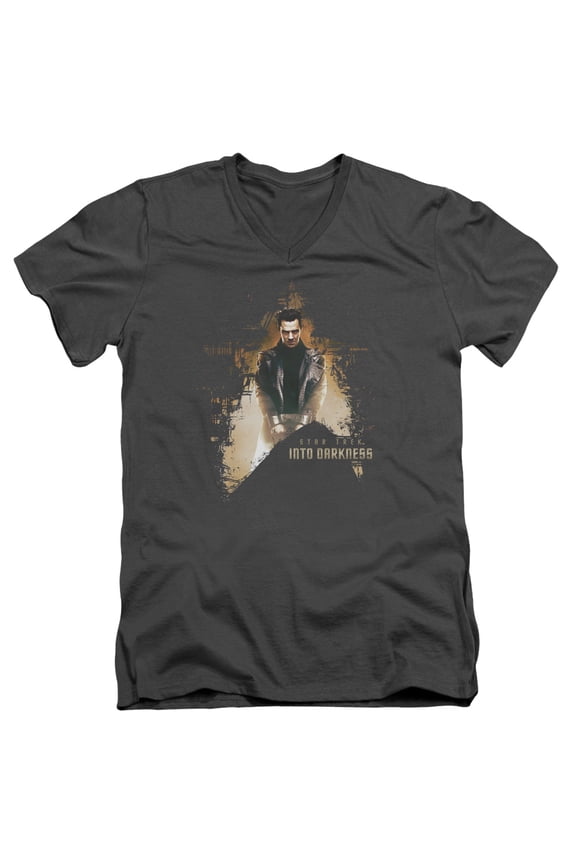 Star Trek - Dark Villain - Slim Fit V Neck Shirt - Small