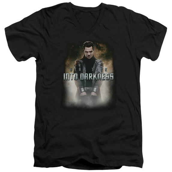 Star Trek - Darkness Harrison - Slim Fit V Neck Shirt - Large