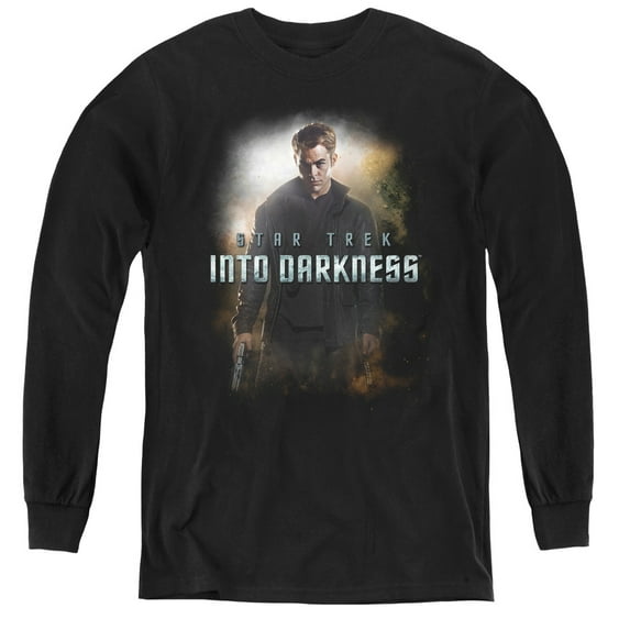 Star Trek - Darkness Kirk - Youth Long Sleeve Shirt - Medium