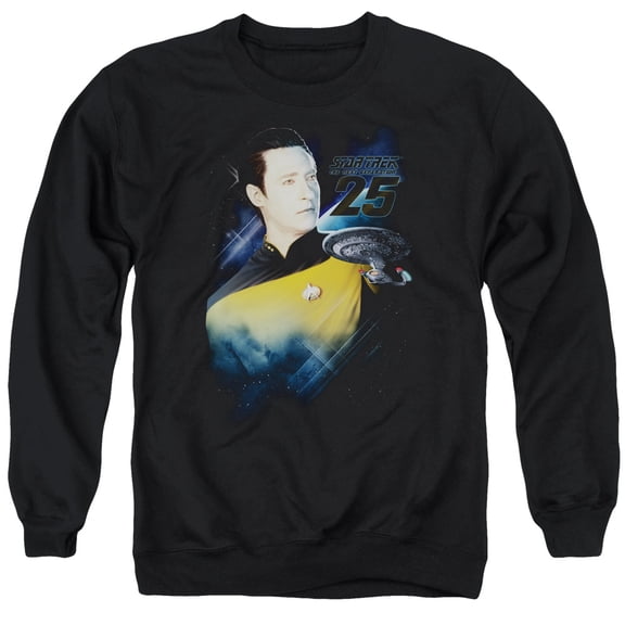 Star Trek - Data 25Th - Crewneck Sweatshirt - Small