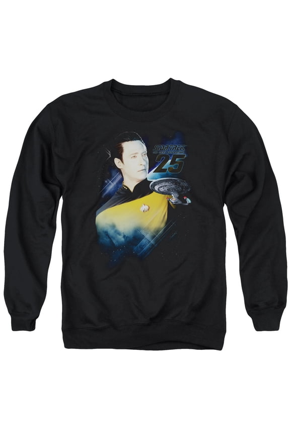 Star Trek - Data 25Th - Crewneck Sweatshirt - XXX-Large