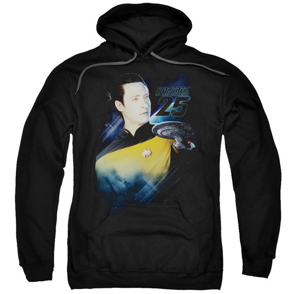 Star Trek - Data 25Th - Pull-Over Hoodie - Small