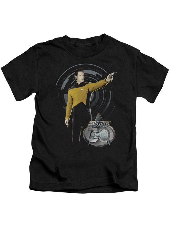 Star Trek - Data 30 - Juvenile Short Sleeve Shirt - 7