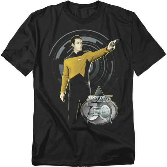 Star Trek Data 30 Officially Licensed Adult T-Shirt L