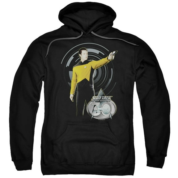 Star Trek - Data 30 - Pull-Over Hoodie - Medium