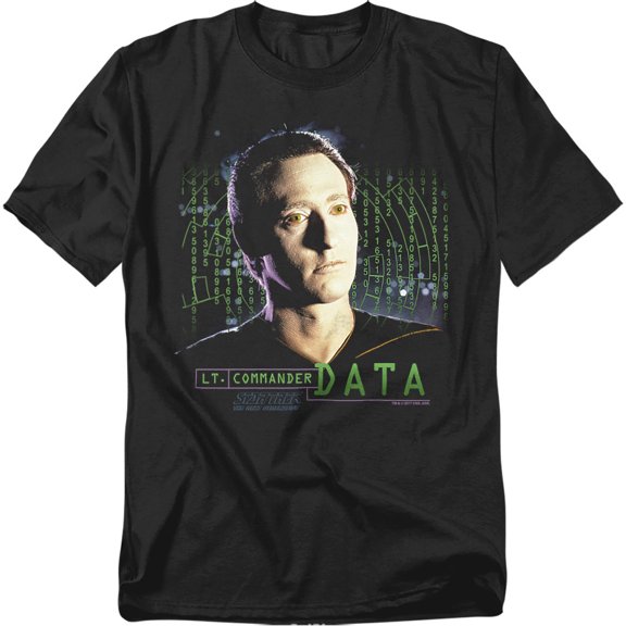 Star Trek Data Officially Licensed Adult T-Shirt L