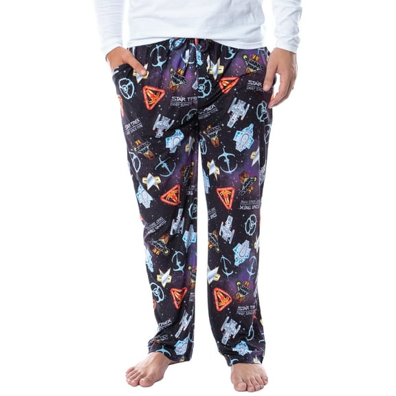 Star Trek Deep Space Nine DS9 Ships and Quarks Bar Mens' Pajama Pants