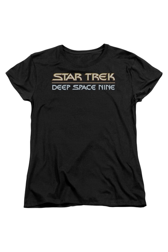 Star Trek - Deep Space Nine Logo - Women's Short Sleeve Shirt - Small