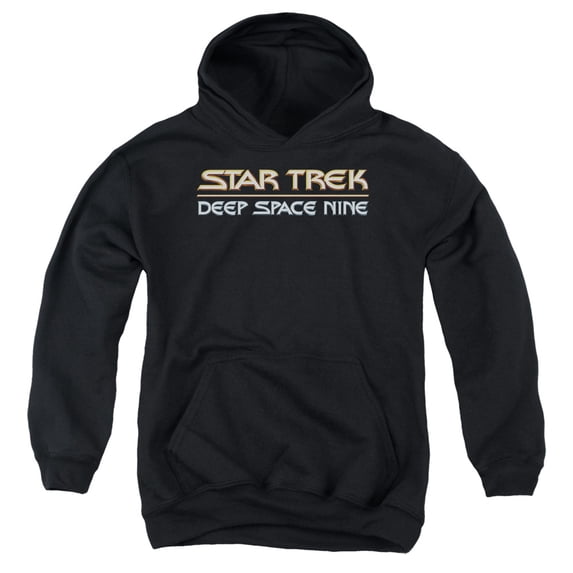 Star Trek - Deep Space Nine Logo - Youth Hooded Sweatshirt - Medium