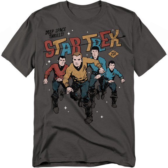Star Trek Deep Space Thrills Officially Licensed Adult T-Shirt XL