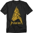 thumbnail image 1 of Star Trek Men's Delta Crew T-shirt XXX-Large Black, 1 of 7