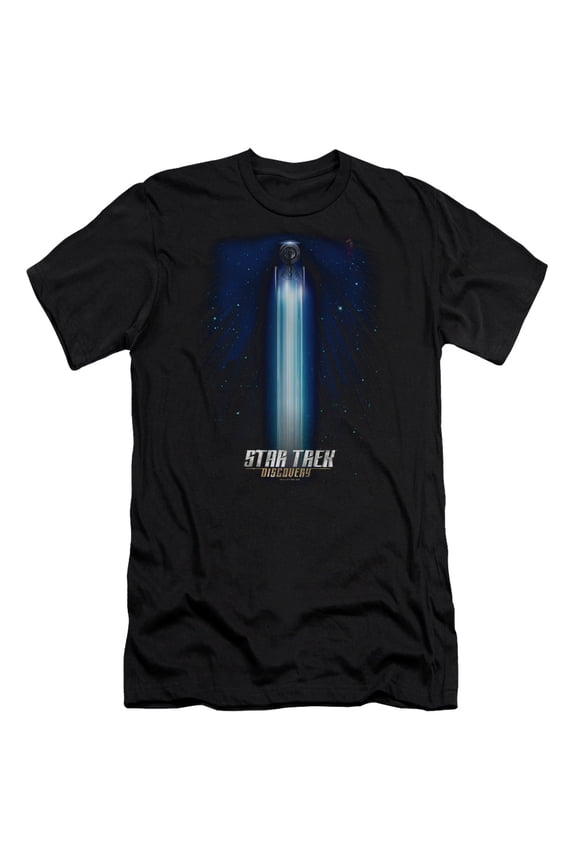 Star Trek Discovery - Beams - Premium Slim Fit Short Sleeve Shirt - X-Large