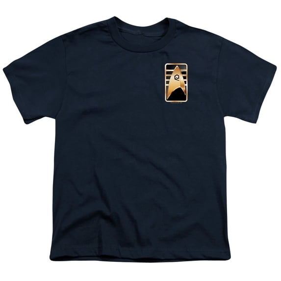 Star Trek Discovery - Cadet Badge - Youth Short Sleeve Shirt - Large