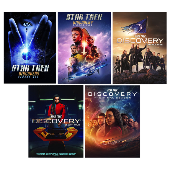 Star Trek Discovery Complete Series Seasons 1-5 (DVD)