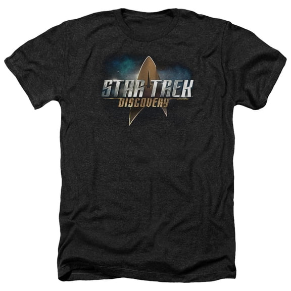 Star Trek Discovery - Discovery Logo - Heather Short Sleeve Shirt - XX-Large