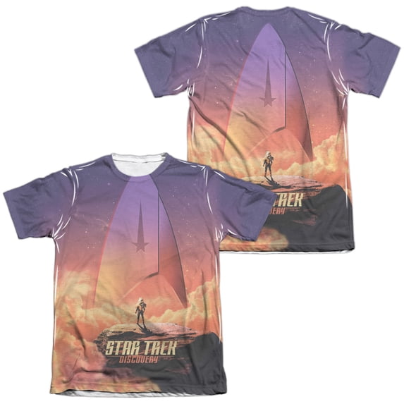 Star Trek Discovery - Explore (Front/Back Print) - Short Sleeve Shirt - XX-Large