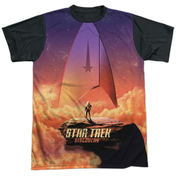 Star Trek Discovery Explore Unisex Adult Halloween Costume Sublimated T Shirt
