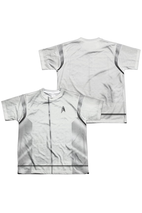 Star Trek Discovery - Medical Uniform (Front/Back Print) - Youth Short Sleeve Shirt - Large