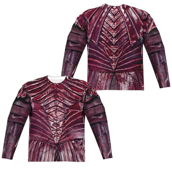 Star Trek Discovery - Real Klingon Uniform (Front/Back Print) - Regular Fit Long Sleeve Shirt - XXX-Large