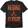 thumbnail image 1 of Star Trek Discovery - Remain Klingon - Short Sleeve Shirt - Large, 1 of 7