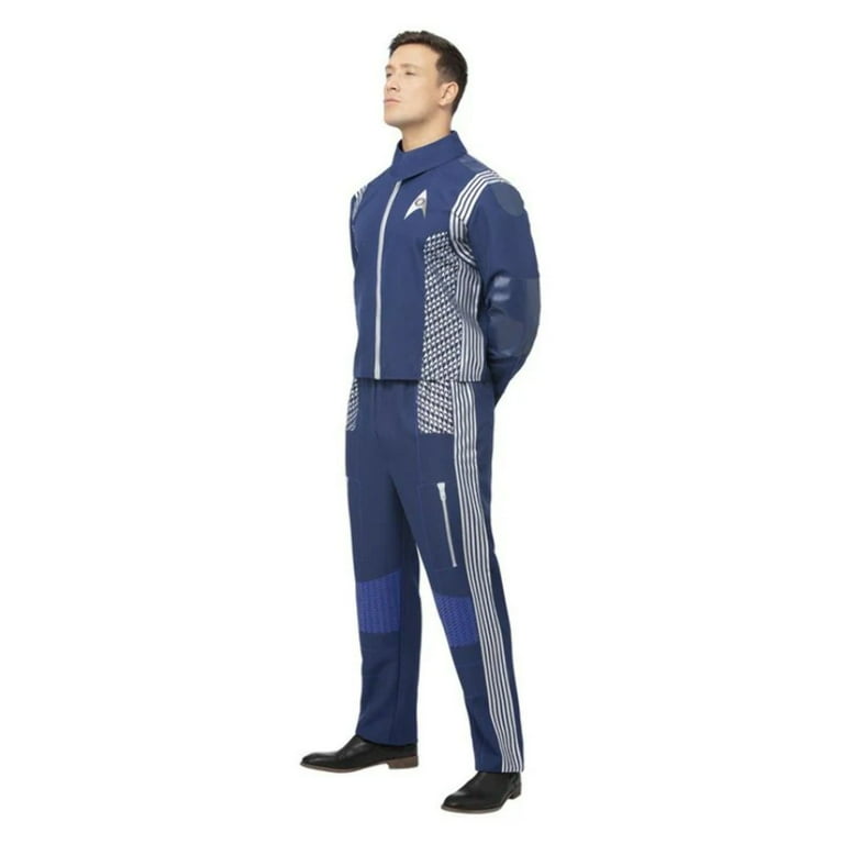 Star Trek Discovery Science Uniform Adult Blue Star Trek Discovery Science Uniform Adult Blue