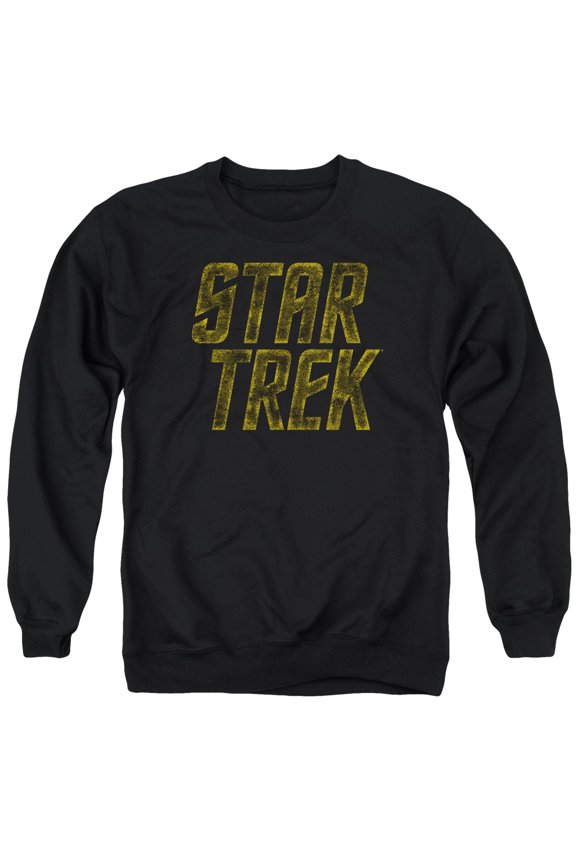 Star Trek - Distressed Logo - Crewneck Sweatshirt - Large