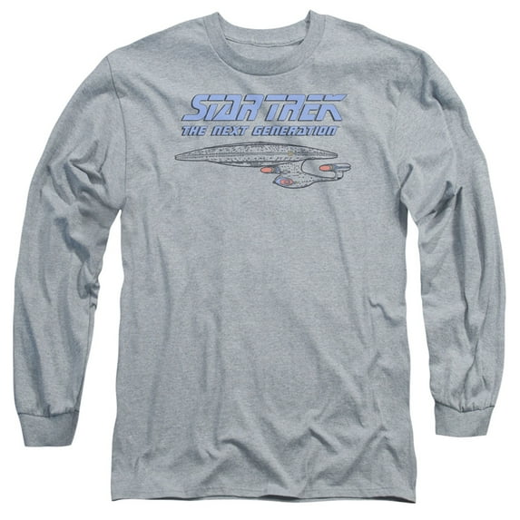 Star Trek - Distressed Tng - Long Sleeve Shirt - Small