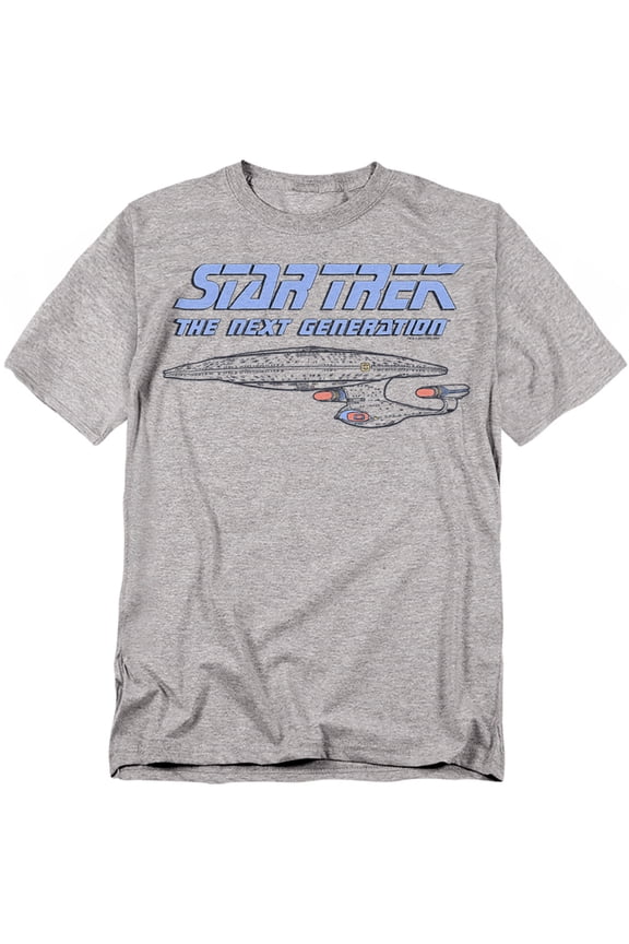 Distressed Tng Officially Licensed Adult T-Shirt 4XL