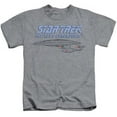 thumbnail image 1 of Star Trek-Distressed Tng - Short Sleeve Juvenile 18-1 Tee - Heather- Small 4, 1 of 1