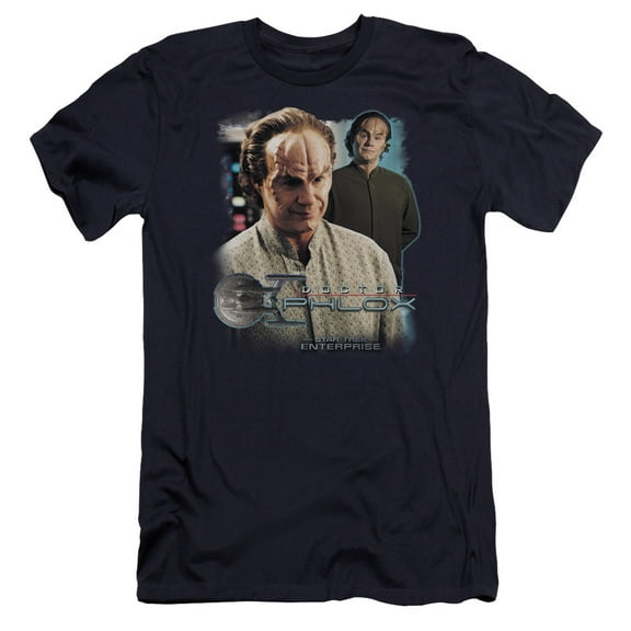 Star Trek - Doctor Phlox - Premium Slim Fit Short Sleeve Shirt - Large