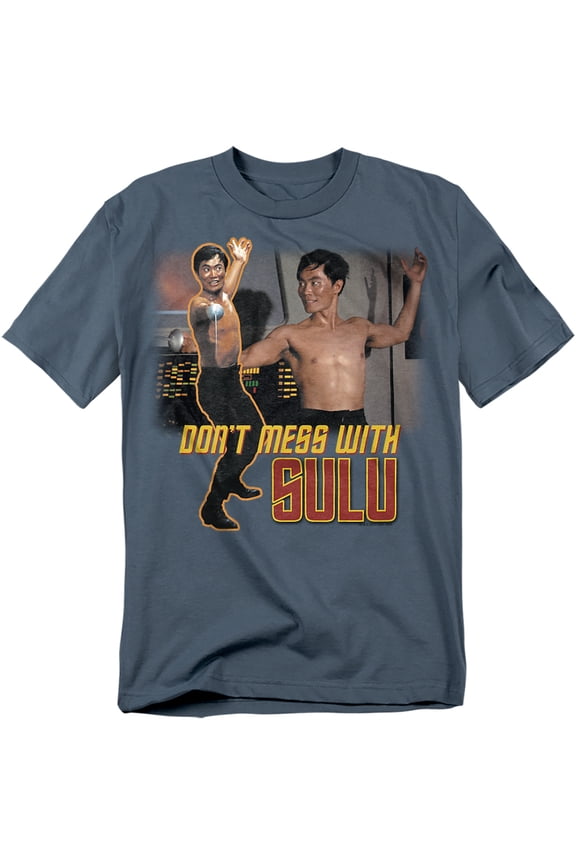 Dont Mess With Sulu Officially Licensed Adult T-Shirt L