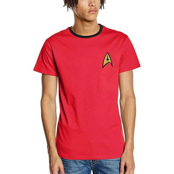 Star Trek Engineering Security Uniform Badge Costume T-Shirt