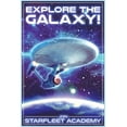 thumbnail image 1 of Star Trek Enterprise 1701 Explore The Galaxy 24x36 Poster, 1 of 2