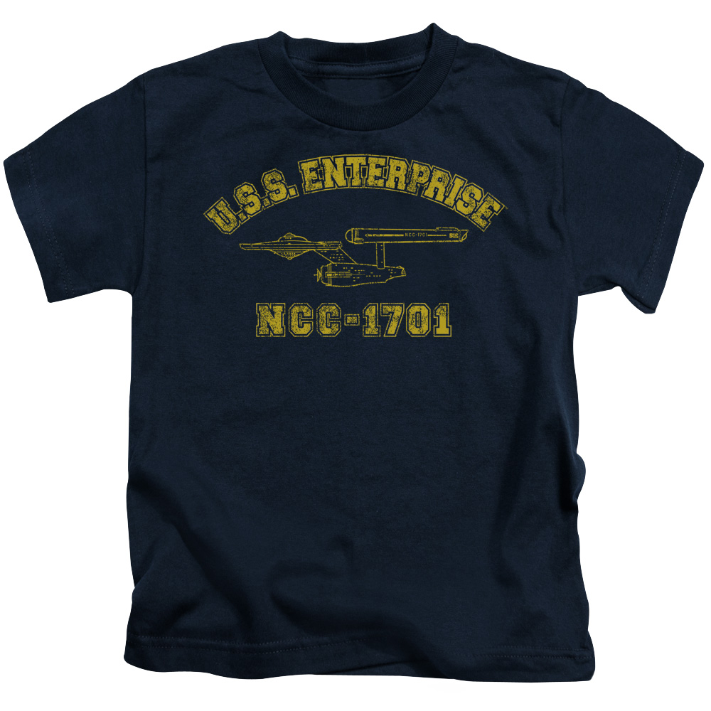 Star Trek - Enterprise Athletic - Juvenile Short Sleeve Shirt - 5/6 - image 1 of 2