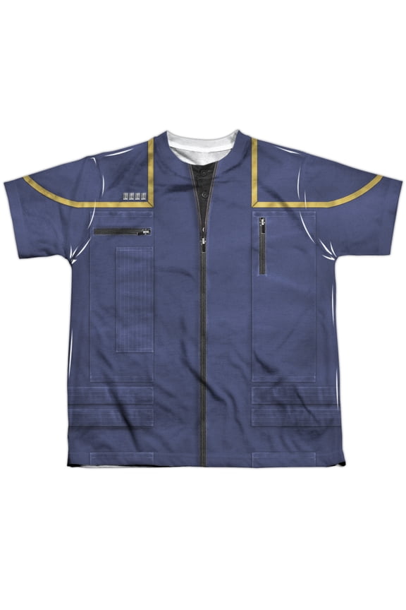 Star Trek - Enterprise Command Uniform - Youth Short Sleeve Shirt - X-Large