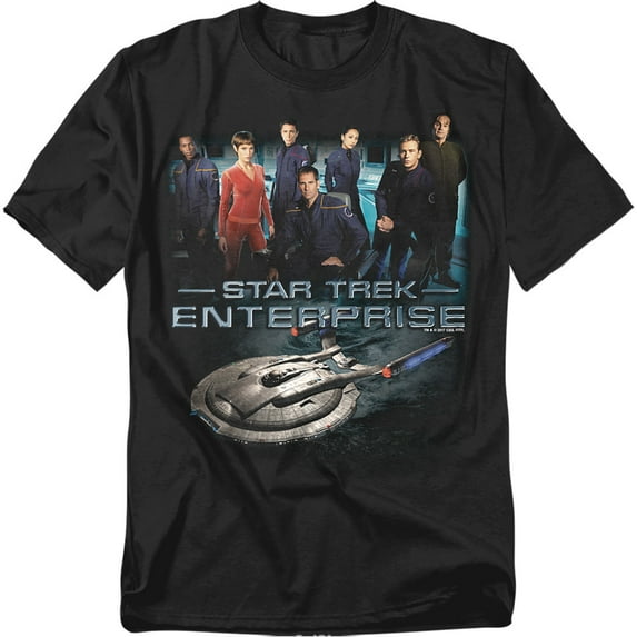 Star Trek Enterprise Crew Officially Licensed Adult T-Shirt L