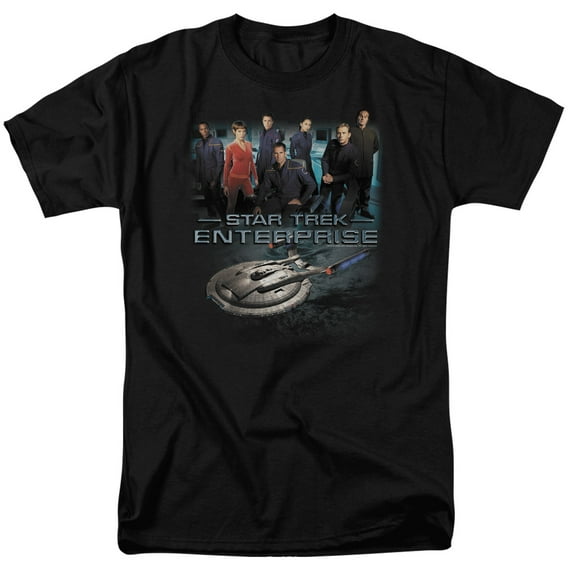 Star Trek Enterprise Crew Officially Licensed Adult T-Shirt M