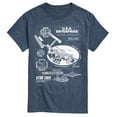 thumbnail image 1 of Star Trek - Enterprise Diagram - Men's Short Sleeve Graphic T-Shirt, 1 of 5
