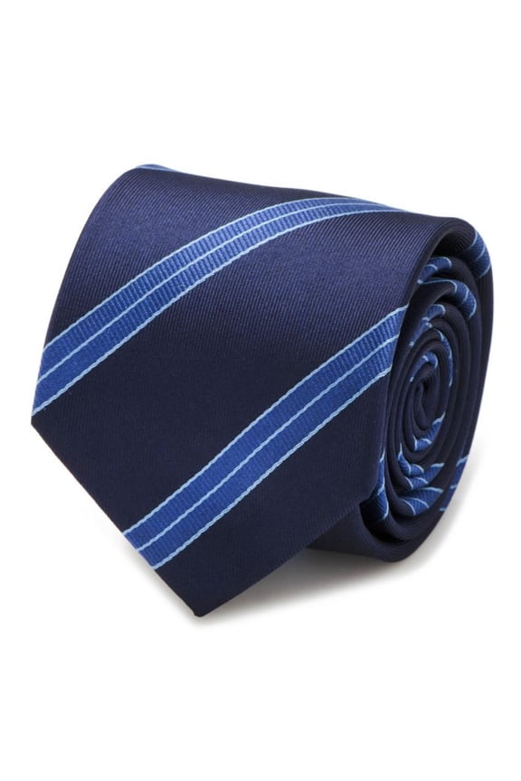 Enterprise Flight Blue Stripe Men's Tie