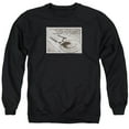thumbnail image 1 of Star Trek Enterprise Kanji Adult Crewneck Sweatshirt Black, 1 of 1