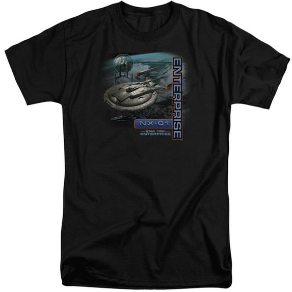 Star Trek - Enterprise Nx 01 - Tall Fit Short Sleeve Shirt - XX-Large