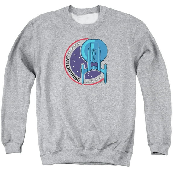 Star Trek - Enterprise Patch - Crewneck Sweatshirt - Large