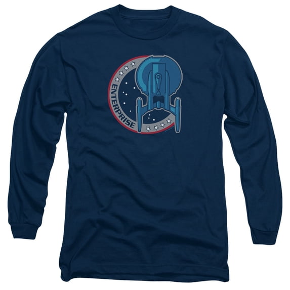Star Trek - Enterprise Patch - Long Sleeve Shirt - XXX-Large